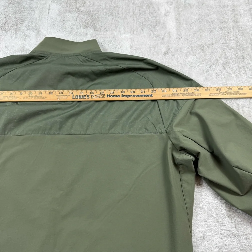 Adidas supernova storm running jacket men’s XL Olive‎ Green full zip activewear
